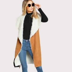 Faux Shearling Vest